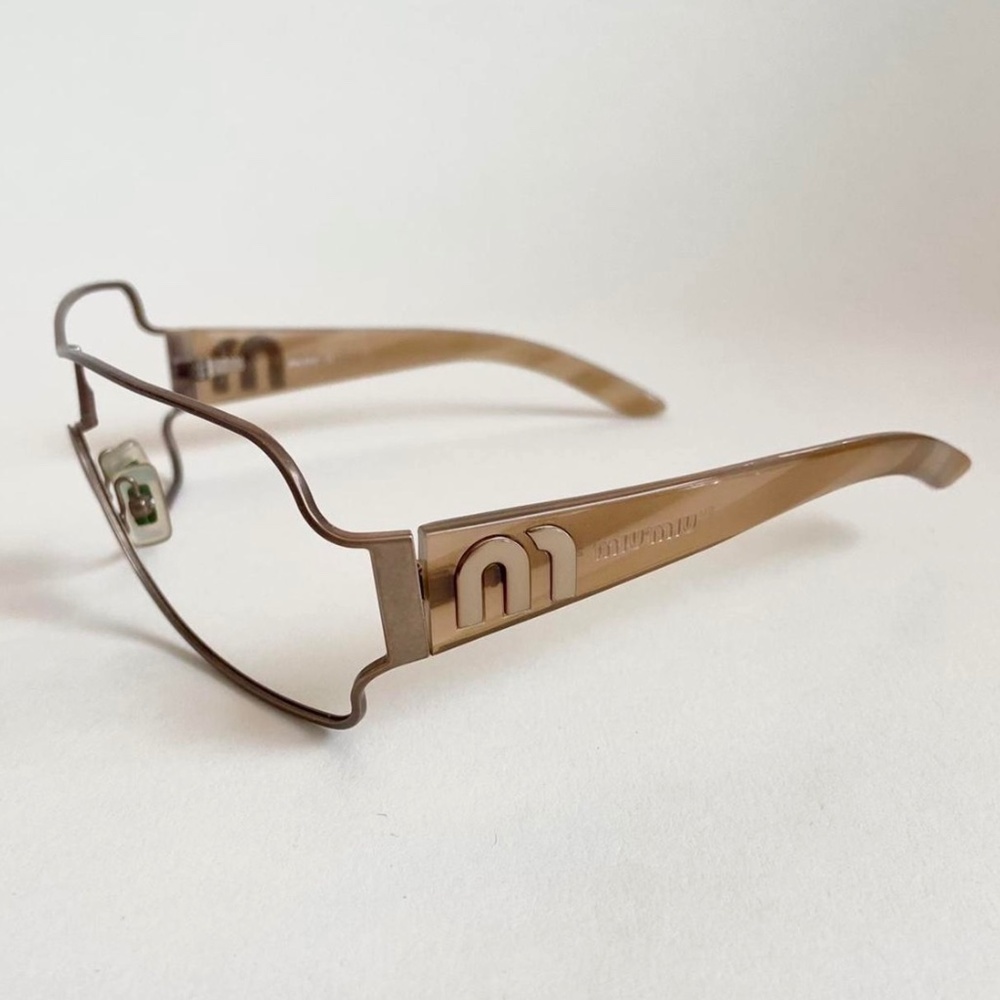 Vintage Y2K Miu Miu Glasses No Lenses